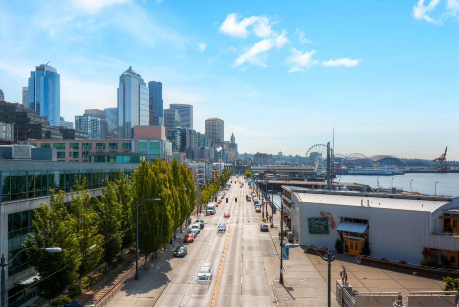 Space Needle Downtown Modern Top Story Penthouse 西雅图 外观 照片