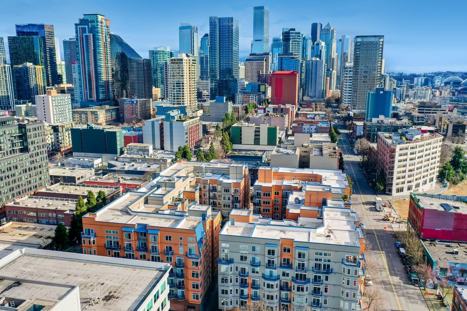 Space Needle Downtown Modern Top Story Penthouse 西雅图 外观 照片